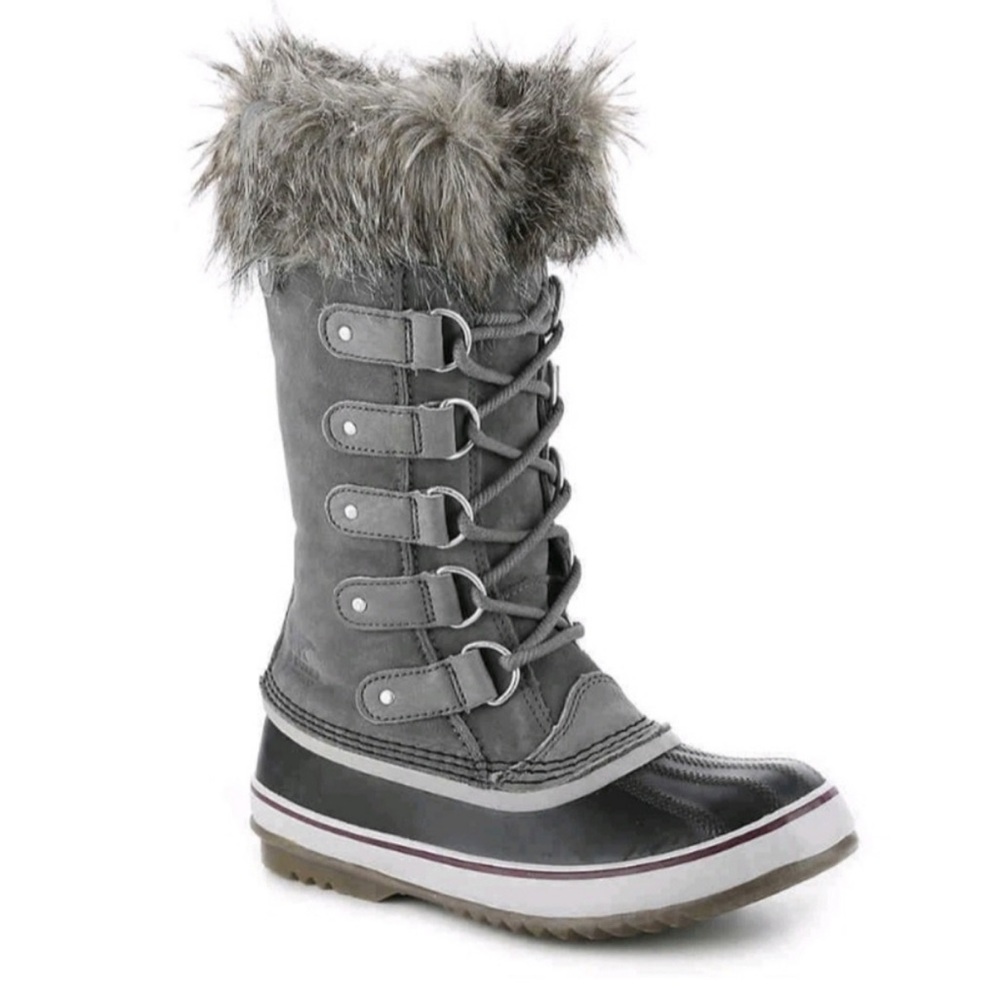 Sorel Joan of Arctic Gray Winter Boots: Size 9